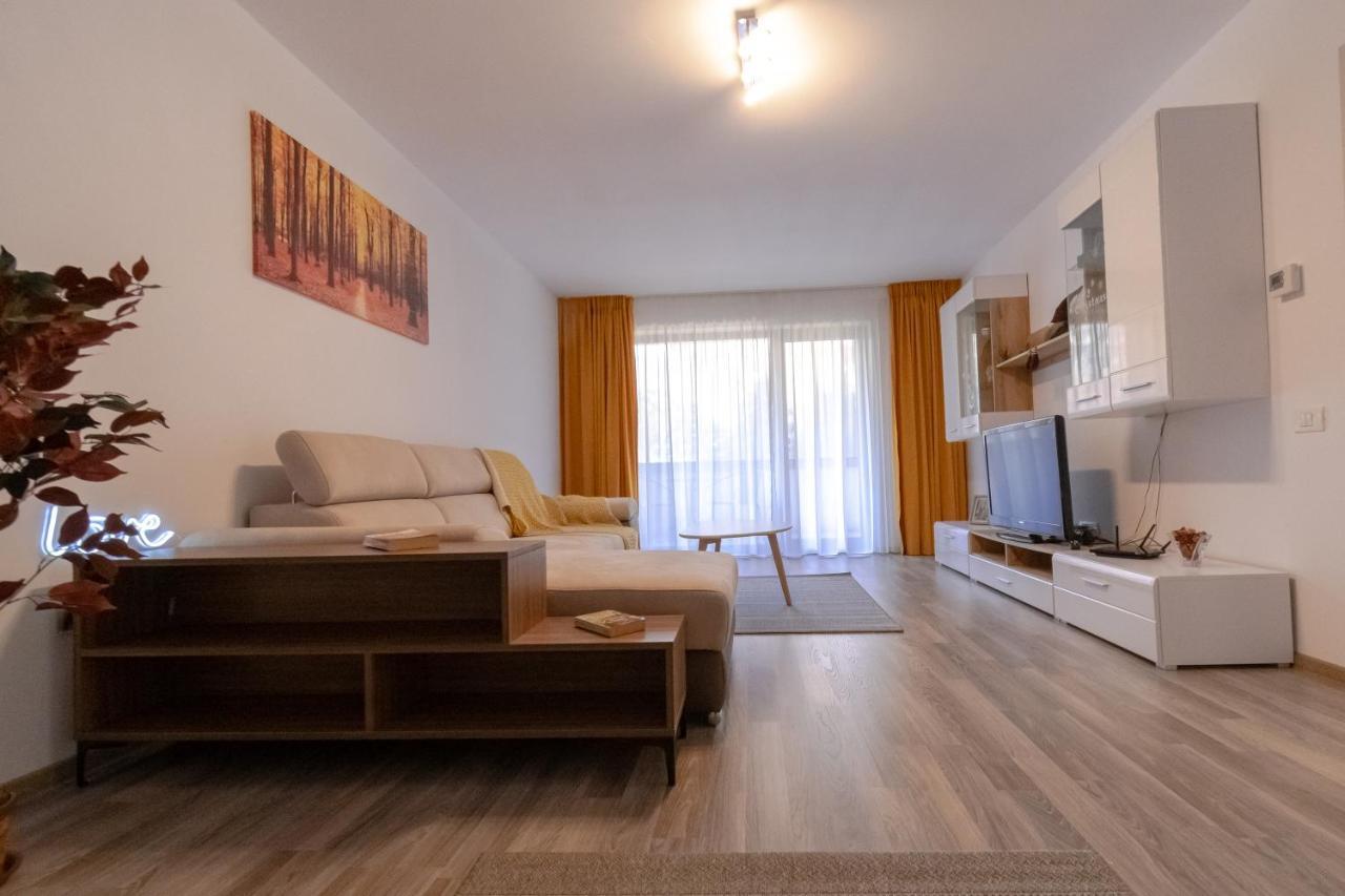 Transylvanian Apt. W/ Lrg. Terrace And Parking - Karpatenhaus Braşov Eksteriør billede